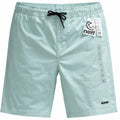 Mens Neff Board Shorts Elastic Waist Drawstring Pockets Turquoise Sz XL NWT