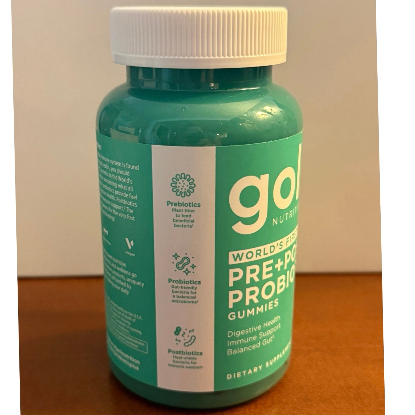 Goli Pre+Post+Probiotics Gummies 60ct Digestive Health Immune Support EXP 8/27
