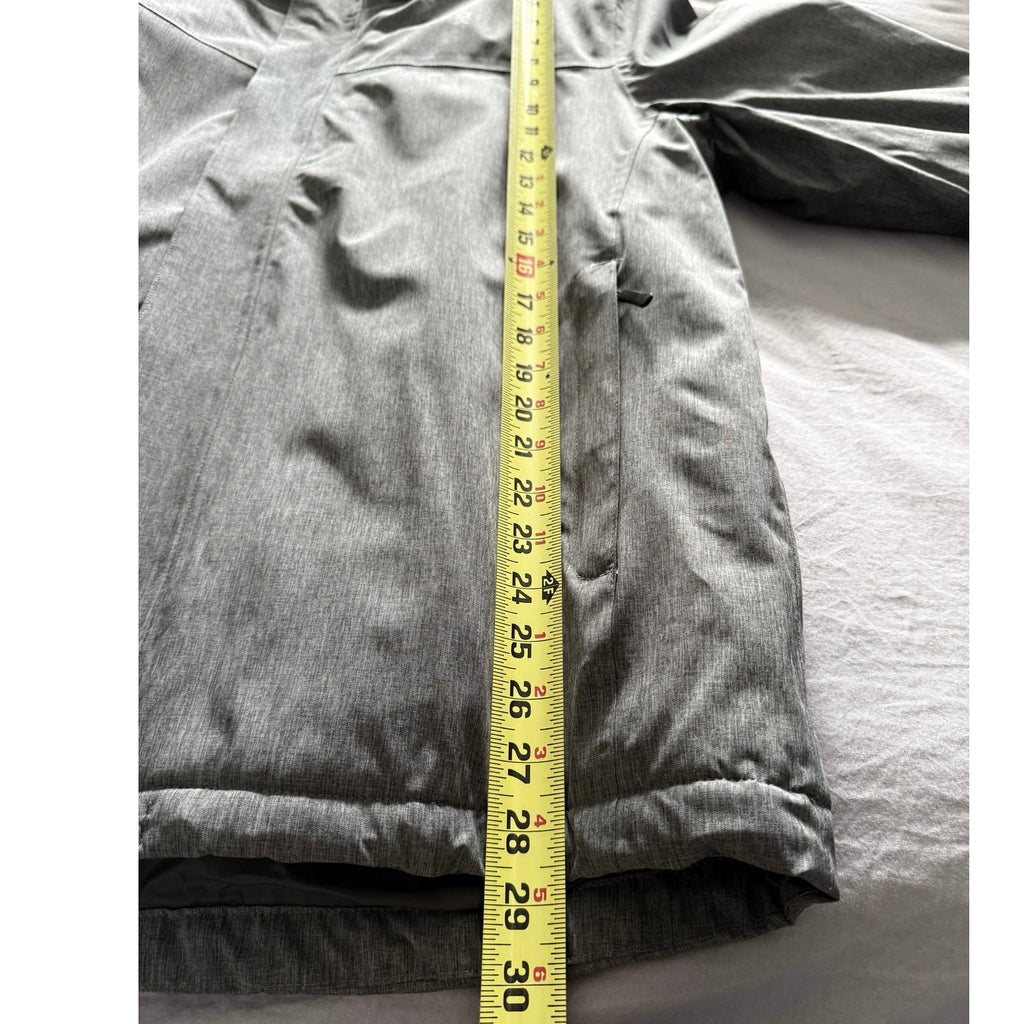 Little Donkey Andy Men’s Softshell Ski Snowboard Jacket Gray Opt Hood Size L NWT