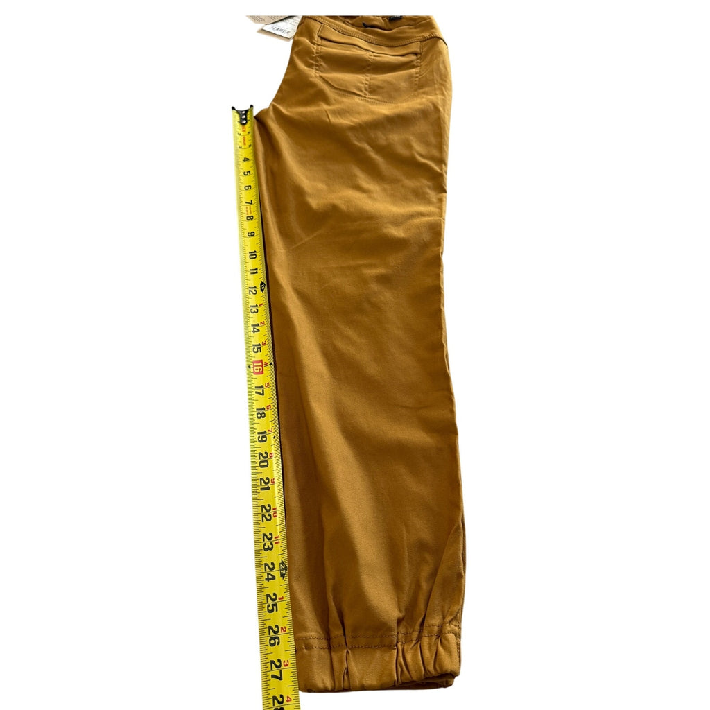Women's PrAna Halle E‑Waist Jogger II – Antique Bronze /Tumeric - Size 6 NWT