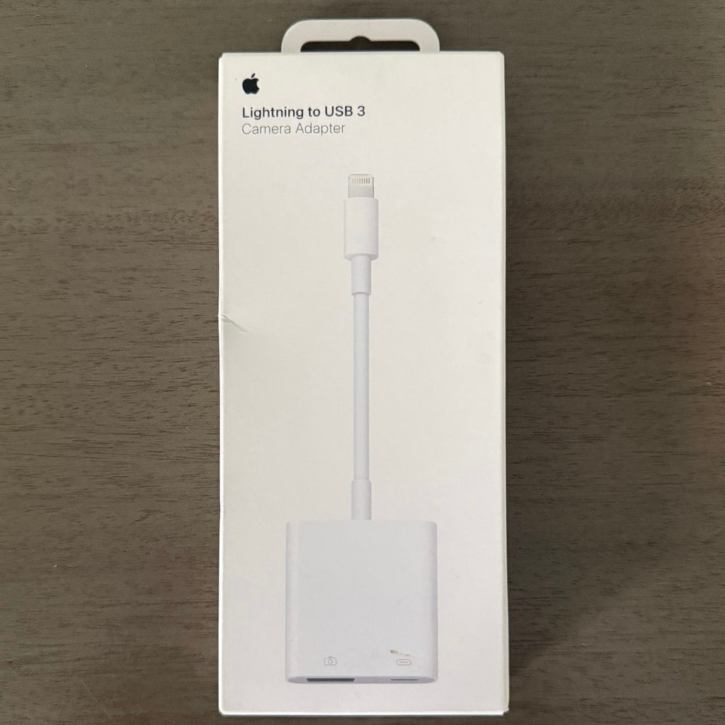 Apple Lightning to USB 3 Camera Adapter Original Genuine iPhone iPad New Sealed