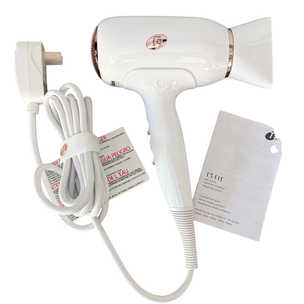 T3 Fit Micro Compact Professional Hair Dryer w/IonAir Fast Lightweight NoBox New