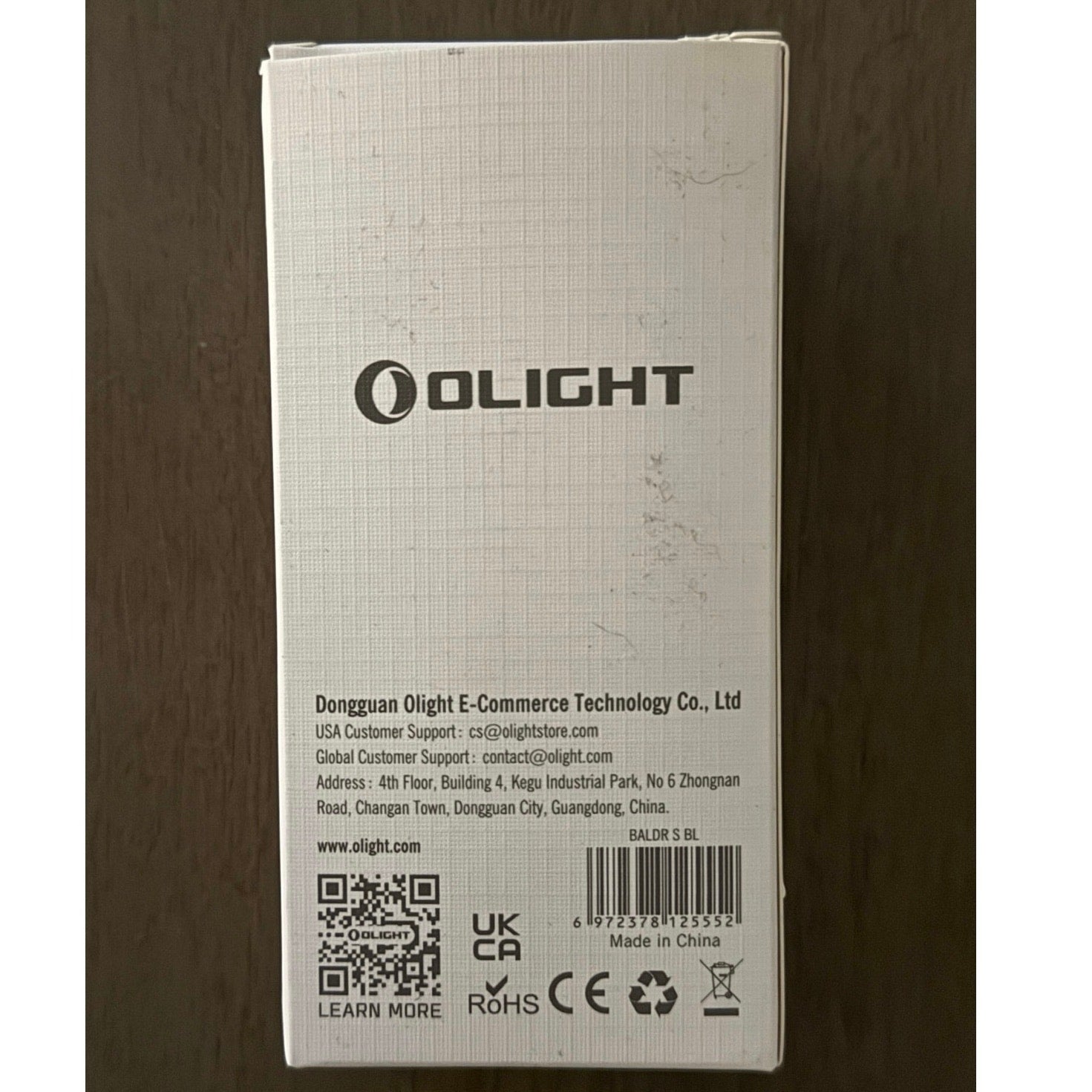 Olight Baldr S BL Rechargeable 800 Lumens Rail Mounted Weapon Light w/Blue Laser