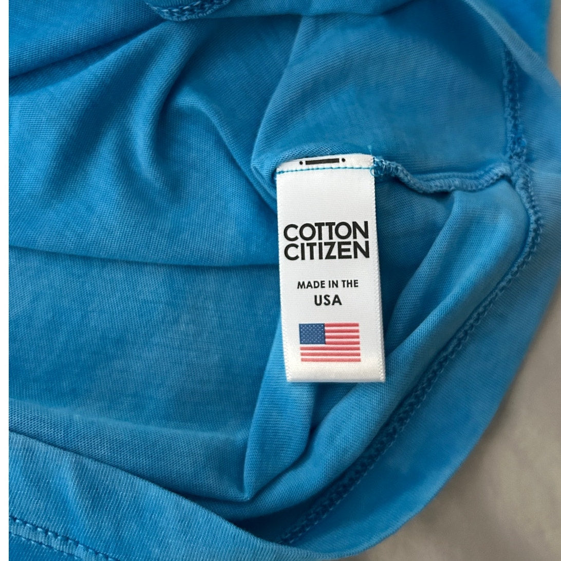 Cotton Citizen Standard Baby Tee Vintage Sky Blue Women's Size Small New