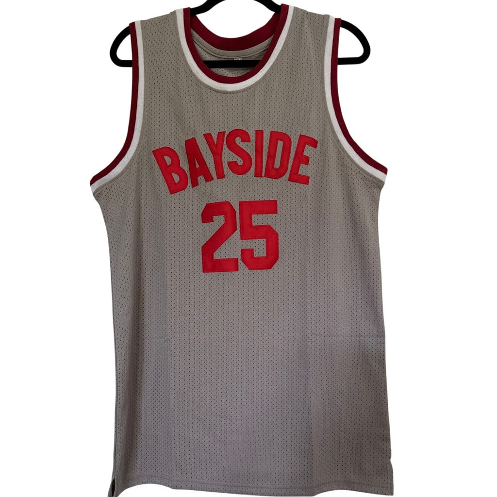 RARE Saved by the Bell - Zack Morris - Bayside Tigers Basketball Jersey Sz Med