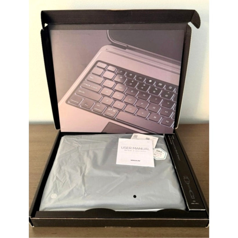 Nillkin Premium iPad Pro 13" 2024 /2025 Bumper Combo Backlit Keyboard Case Black