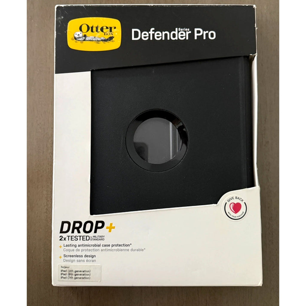 OtterBox Defender Pro Case iPad 7th 8th 9th Gen 10.2" Rugged Black Case New