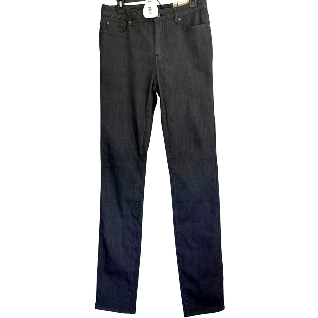 PrAna Kayla Organic Cotton Stretch High Rise Jeans Gray Women 8 / 29 x 34 NWT