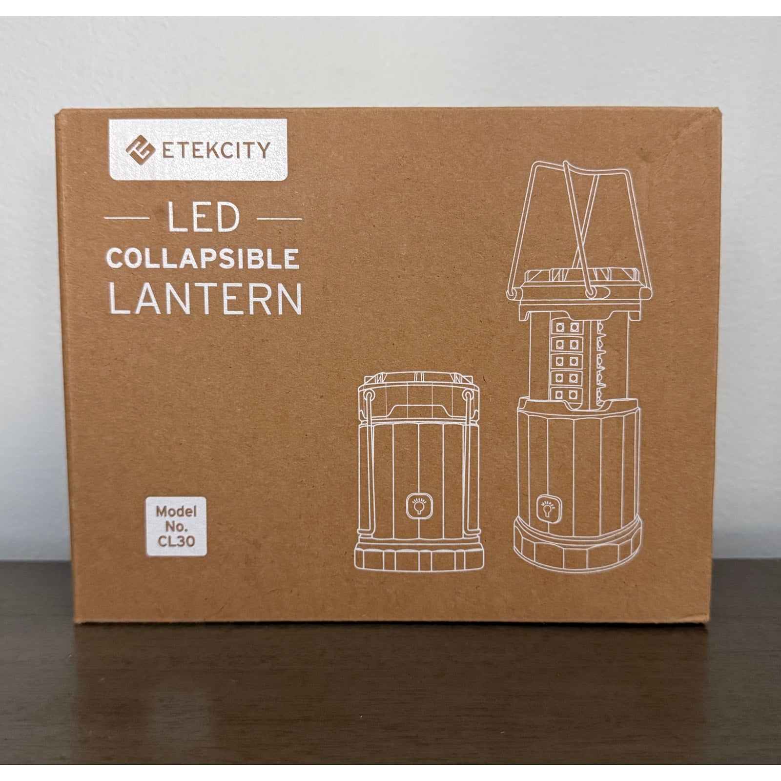 2-Pack LED Collapsible Portable  Durable Lanterns Ultra Bright, Long Lasting NIB