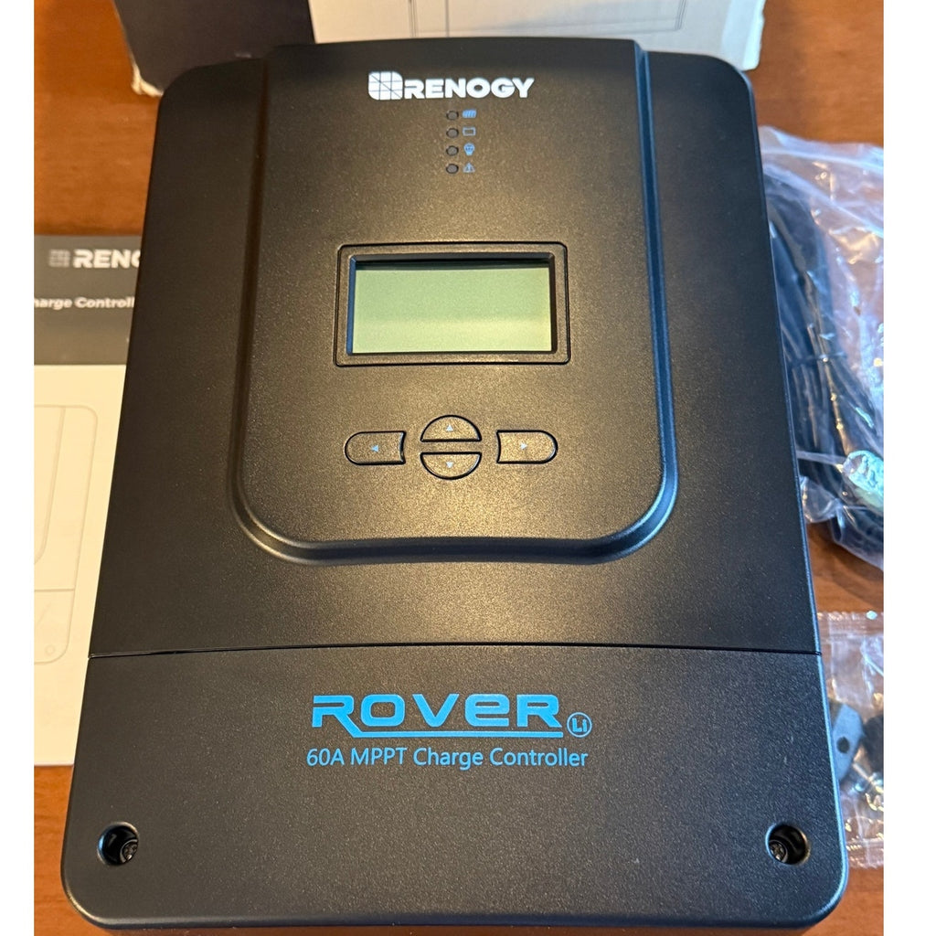 Renogy Rover 60A MPPT Solar Charge Controller 12/24/36/48V Auto LCD BRAND NEW