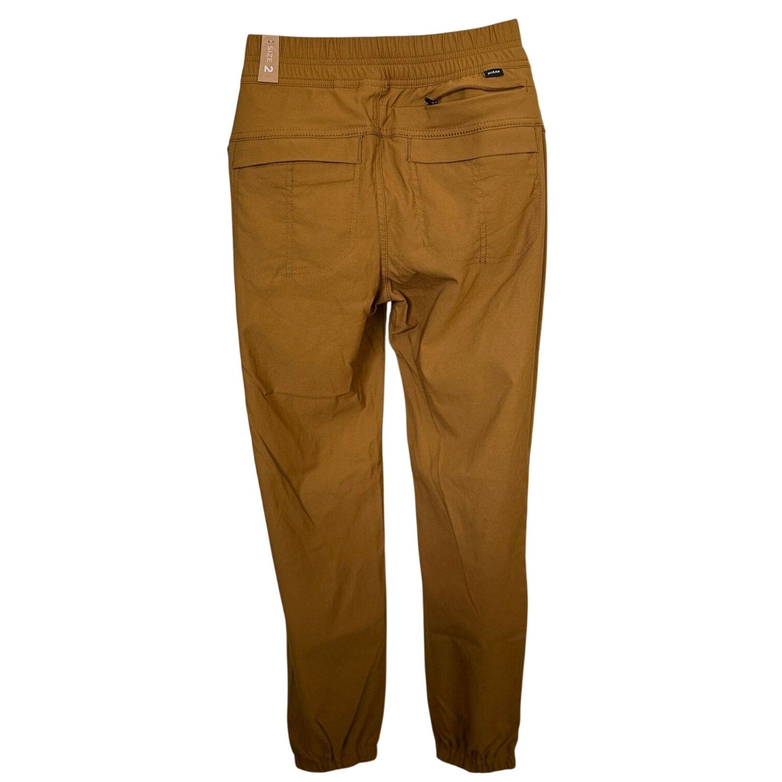 Women's PrAna Halle E‑Waist Jogger II – Antique Bronze /Tumeric - Size 2 NWT