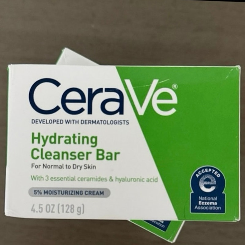 2 Pack CeraVe Hydrating Moisturizer Cleanser Bar Soap Normal Dry Skin Ceramides