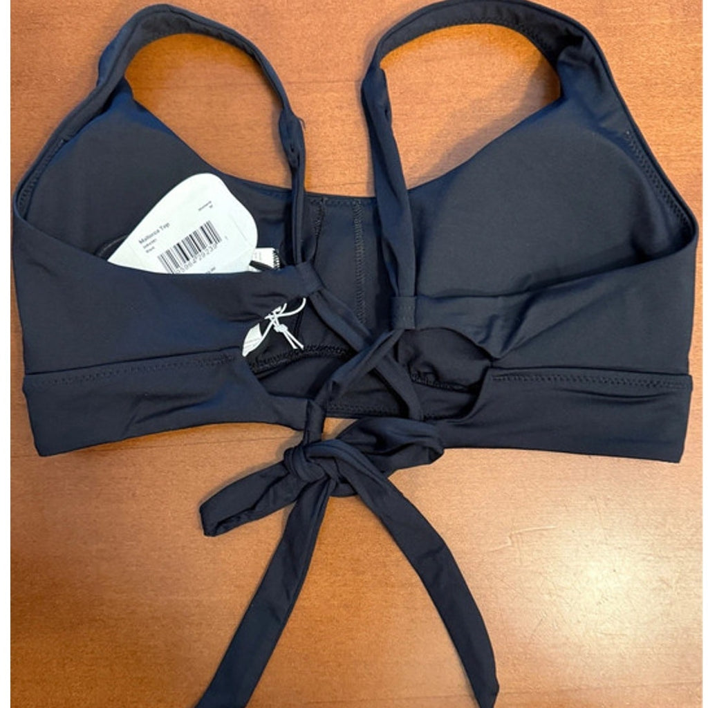 Women's prAna Mallorca Swim Bikini Top Black Size Small & 1 Sz Medium