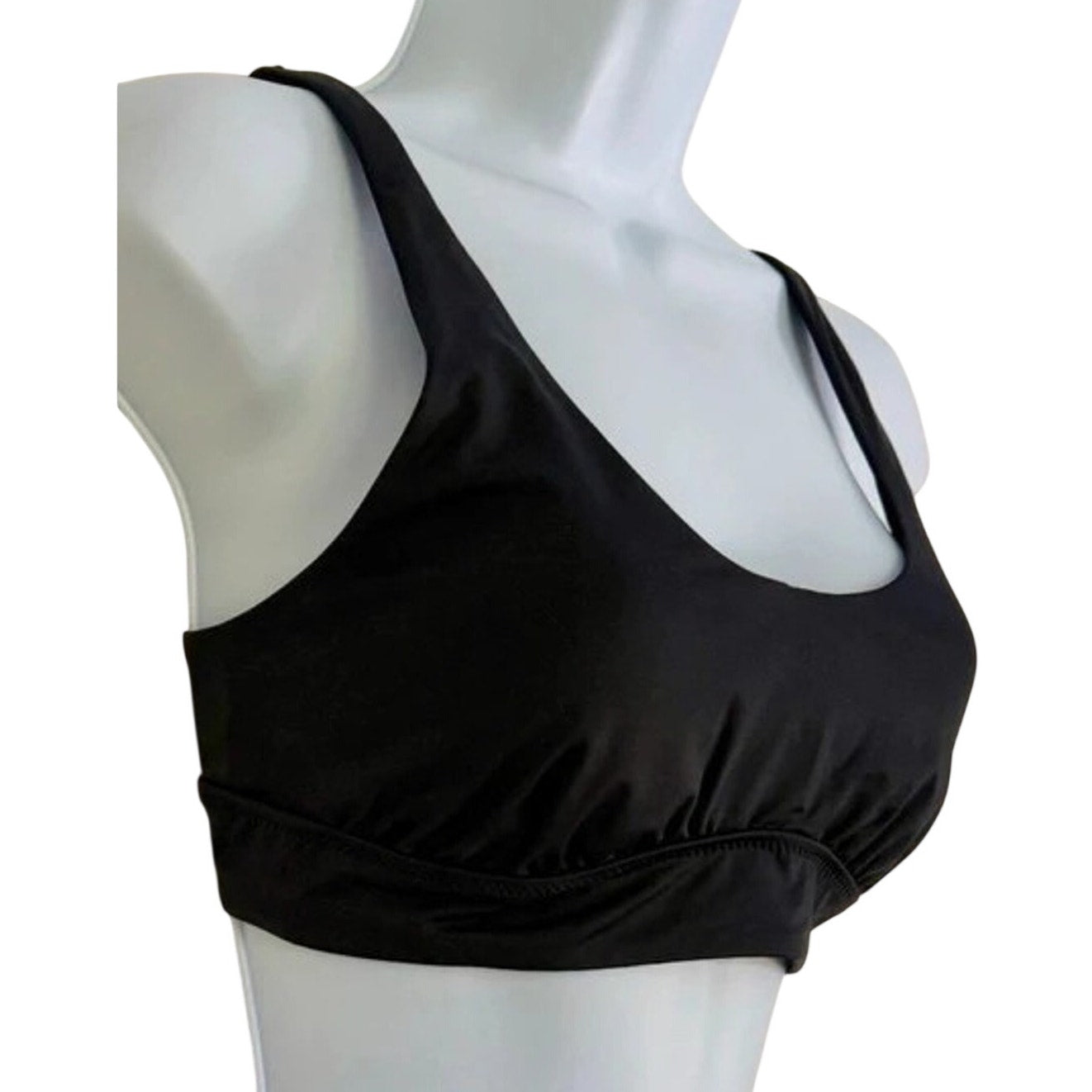 Women's prAna Mallorca Swim Bikini Top Black Size Small & 1 Sz Medium