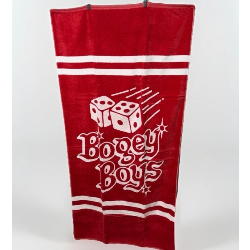 Macklemore Bogey Boys Golf & Gamblers Vegas Collab Dice Beach Towel 100% Cotton